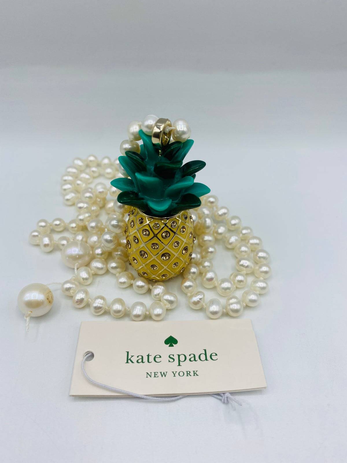 Kate Spade New White Freshwater Pearl Necklace shops